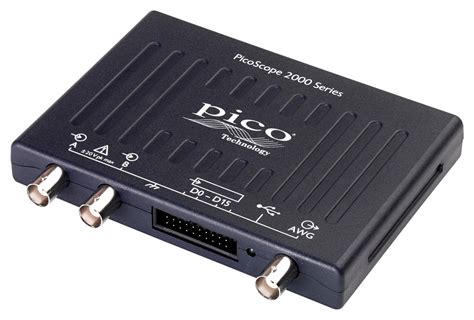 PICOSCOPE 2208B MSO - Pico Technology - PC USB Oscilloscope, PicoScope 2000 Series, 2+16 Channel