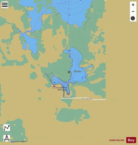 FOX LAKE (Fishing Map : US_FL_00282770) | Nautical Charts App