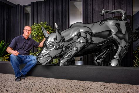 Bronze Wall Street Charging Bull Statue Replica | LUXURY CAR SCULPTURE