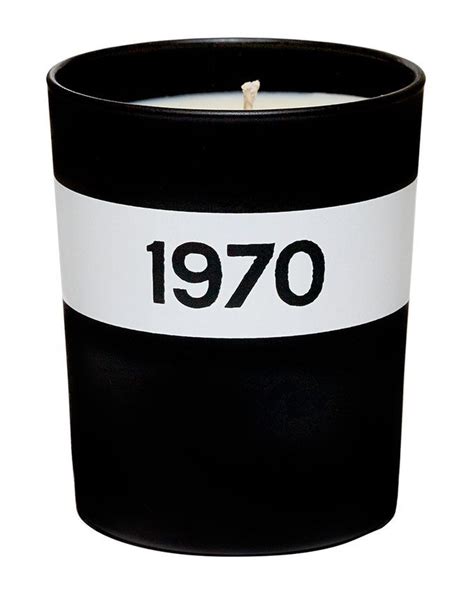 1970 Candle (Black Musk & Patchouli) by Bella Freud | Black candles, Bella freud, Candles and ...