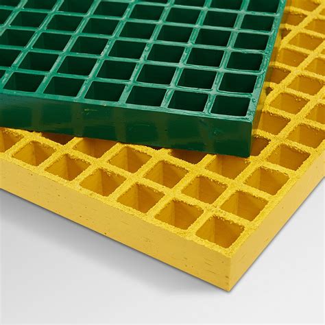 Fiberglass Plastic Floor Gridfloor Grating With Grit