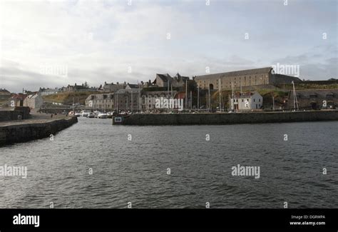 Banff harbour Scotland October 2013 Stock Photo - Alamy