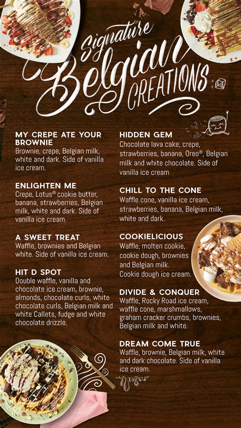 Dessert Only Menu – D Spot Dessert Café