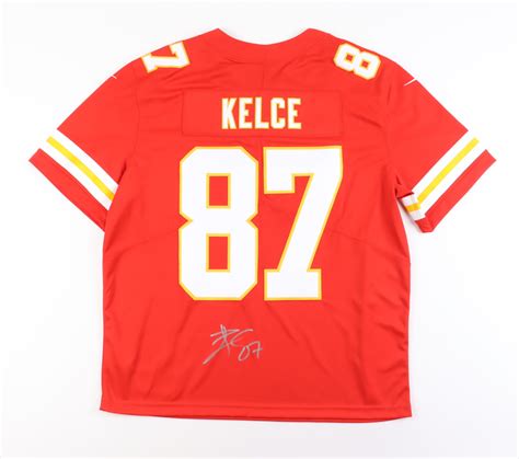 Travis Kelce Signed Nike Chiefs Jersey (Beckett) | Pristine Auction