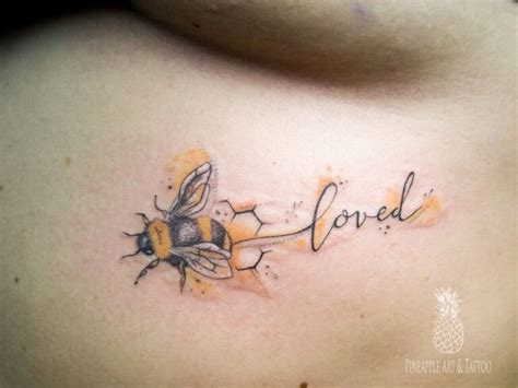 150+ Beautiful Bee Tattoos Designs With Meanings (2024 ...