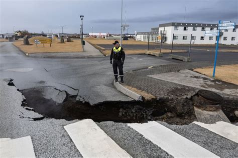 Iceland volcano eruption now IMMINENT as giant cracks rip open on major roads