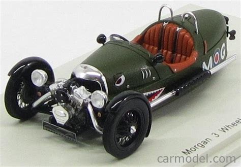 SPARK-MODEL S3147 Scale 1/43 | MORGAN 3 WHEELER 2012 MATT GREEN