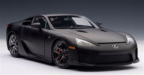 One Of One Matte Black Lexus LFA Nurburgring Edition