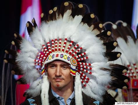 Trudeau Honoured With Headdress From Tsuu T'ina Nation, But Chiefs Urge ...