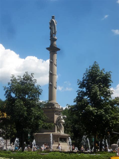 Columbus Circle Statue New York City Column Monument 7232 - a photo on Flickriver