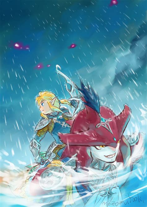 Link & Prince Sidon | #BOTW #zora | Legend of zelda memes, Legend of zelda, Breath of the wild