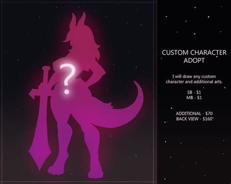 Custom character adopt #1 - YCH.Commishes