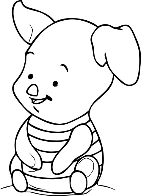 Piglet Coloring Pages at GetColorings.com | Free printable colorings ...