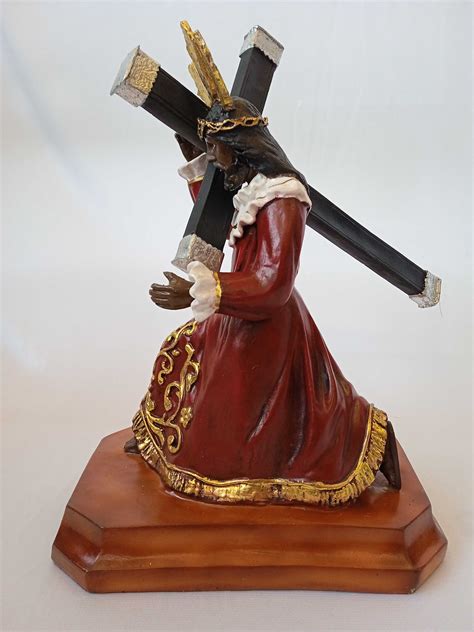 Mini Statue of The Black Nazarene Nuestro Padre Jesus Nazareno | Lazada PH