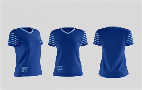 Free Women’s T-shirt Mockup 3 PSD Set - PsFiles