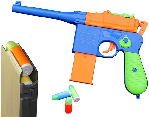 ZAHAR Toys Realistic Colt 1911 Toy Gun with 10 Colorful Soft Bullets Cosplay | eBay