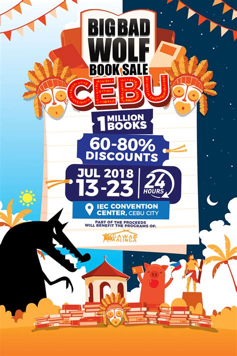 Big Bad Wolf's Biggest Book Sale in Cebu this July 13-23