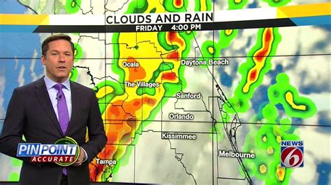 Severe weather possible in Central Florida - YouTube