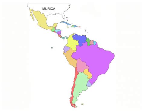 Central and South America Political Map Quiz