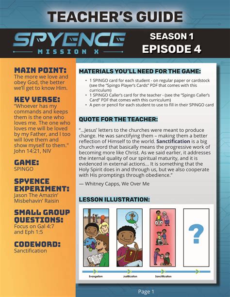 Video Curriculum for Children's Ministry - With Free Sneak Peek - Spyence Mission X