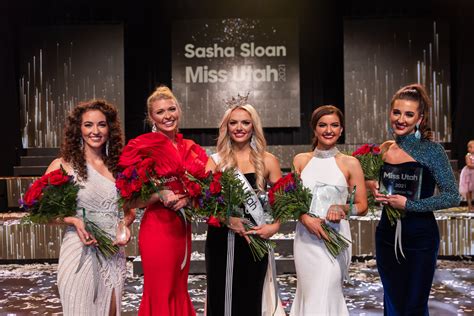 Miss Greater Salt Lake, Sasha Sloan Crowned Miss Utah 2021; Class of 2021 Awarded $27,500 in ...