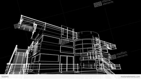 Building Sketch Construction Stock Animation | 503045