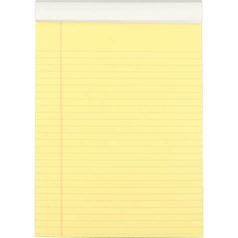 Mead Writing Pads - Letter - 70 Sheets - 140 Pages - Legal Wide Ruled ...