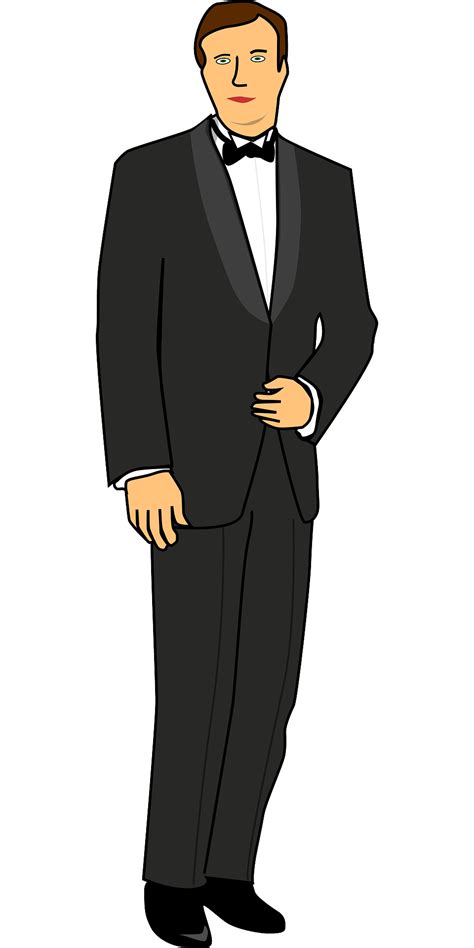 Clipart Man In Suit