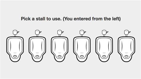 Test your urinal etiquette with this online game | Daniel Swanick