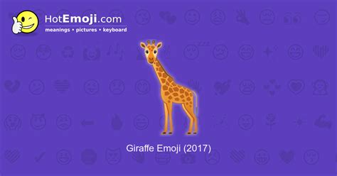 🦒 Giraffe Emoji Meaning with Pictures: from A to Z