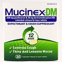 MUCINEX DM Prescription & Dosage Information - MPR