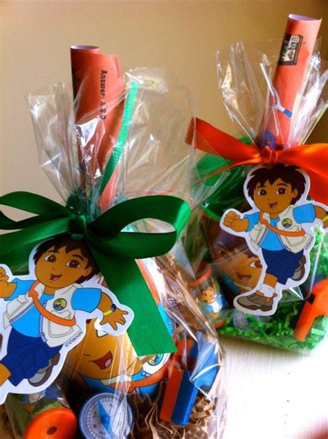 Dora the Explorer Party Favors Featuring Diego | Unique party favors, Party favors, Dora the ...