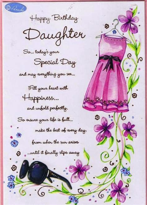 Birthday Wishes For Daughter | Birthday wishes for daughter, Happy ...