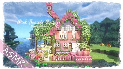 Minecraft House: Pink Seaside Cottage | Cottagecore and Chill | CIT Resource Packs | Minecraft ...