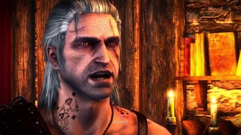 Great moments in PC gaming: Getting a tattoo in The Witcher 2 and keeping it in The Witcher 3 ...