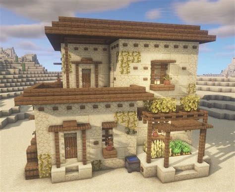 Minecraft Desert House Schematic