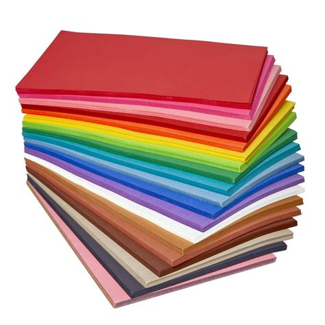 Colorations® Heavyweight Construction Paper, 12" x 18" - Set of 19