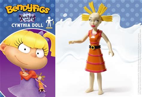 Rugrats Cynthia Doll Bendyfig at noblecollection.com