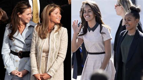 Bush Daughters Pen Letter of Advice to Malia, Sasha Obama on Life After ...