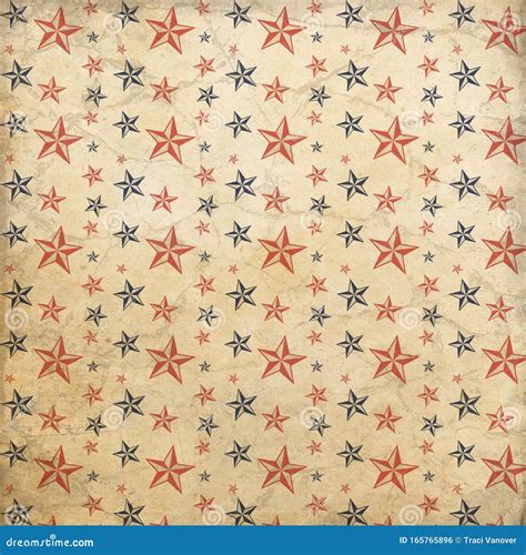 Patriotic Vintage Americana - Collage Background Paper - Patriot - American Flag - July 4th ...