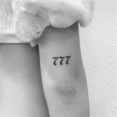 Angel Number Tattoo – neartattoos