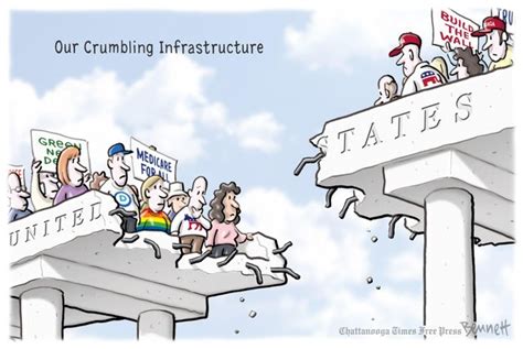 Our Crumbling Infrastructure (Cartoon) - Hide Out Now