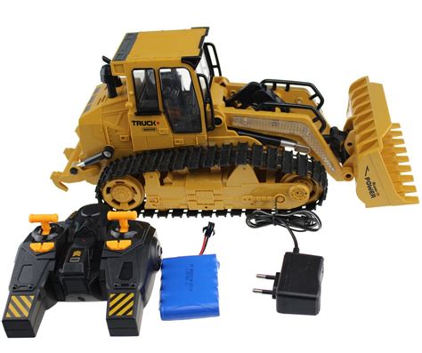 Large RC Truck Bulldozer 6 CH Caterpillar Track Remote Control ...