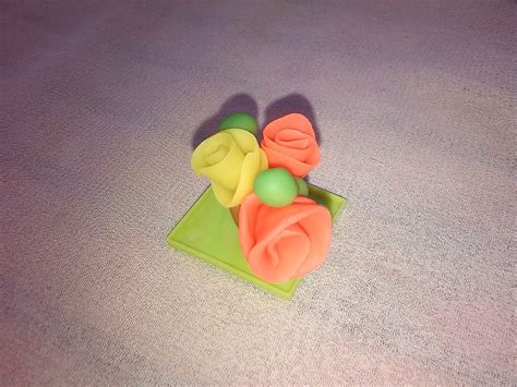 Rose Flower - Modelling Clay Crafts for Kids