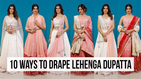 NEW Ways Of Draping A Dupatta On Lehenga How To Wear Dupatta | atelier-yuwa.ciao.jp