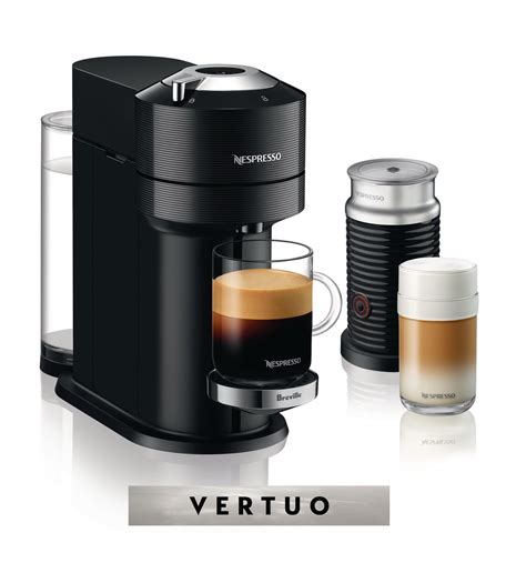 Nespresso® Vertuo Next Premium Coffee and Espresso Machine by Breville with Aeroccino Milk ...