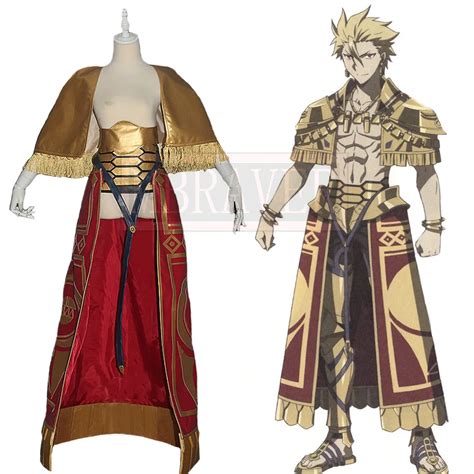 Fate/Grand Order FGO Fate/stay night Gilgamesh Cosplay Costumes Halloween Uniform Suit Custom ...