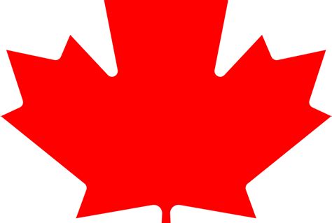 Download HD Canada Maple Leaf - Canada Flag Leaf Png Transparent PNG Image - NicePNG.com