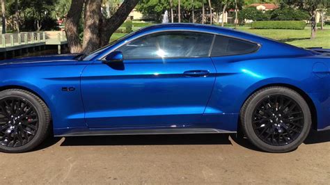 Lightning Blue 2018 Ford Mustang