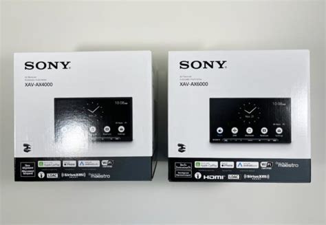 Sony XAV-AX4000 vs XAV-AX6000 Unbox & Review - CarAudioNow